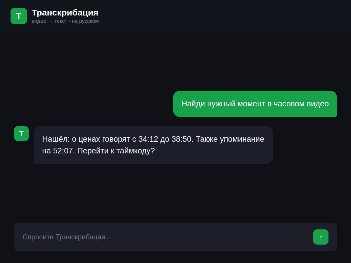 Пример изображения, сгенерированного нейросетью Видео в текст